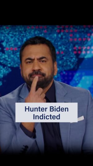 Kal Penn Instagram - Shocking to think the presidential race may come down to who goes to jail first: Hunter Biden or Trump