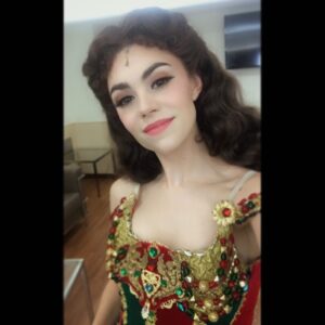Kaley Ann Voorhees Instagram - New Wig, New Show! ✨ so excited to be opening tonight with my fellow cast mates here in Taipei on @potoworldwide !! What an incredible cast, crew and venue. Really grateful to be doing some live theatre again 🌹 to @jroxmouth , @mattleisy and the rest of the cast, break legs! It’s a joy to share the stage with you 🖤