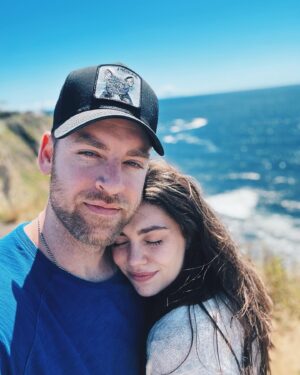 Kaley Ann Voorhees Instagram - 1 year with my favorite bug!! 🐛❤️ @peterheilman , you make every day special. You’re my favorite adventure buddy, incredibly smart and caring, and I’m so grateful for you. Thank you for showing how much you love me every day, I couldn’t ask for a better life partner 🥰
I love our little family! 
Here’s to many more, my bara!