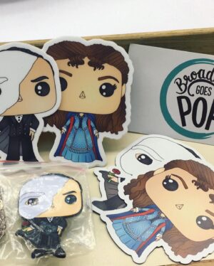 Kaley Ann Voorhees Instagram - My last week at @phantombway has already begun!! Time flies when you’re having fun 🌹thank you for all the love, and to @amberkempter for the cutest pop stuff, the Chrissy pin is already on my bag! 
Expect lots of pictures this week ;) #phantomoftheopera #lastweek ❣️