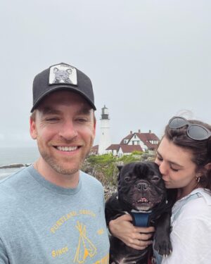 Kaley Ann Voorhees Instagram - 1 year with my favorite bug!! 🐛❤️ @peterheilman , you make every day special. You’re my favorite adventure buddy, incredibly smart and caring, and I’m so grateful for you. Thank you for showing how much you love me every day, I couldn’t ask for a better life partner 🥰
I love our little family! 
Here’s to many more, my bara!