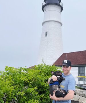Kaley Ann Voorhees Instagram - Happy Birthday to the best boyfriend and dog dad that ever was!! 🩵🌤️
I’m so grateful to have you in my life my love, thank you for being the person you are and for being born. I couldn’t ask for a kinder, sweeter, more patient person. This next year will be the best one yet!! 🎆 @peterheilman