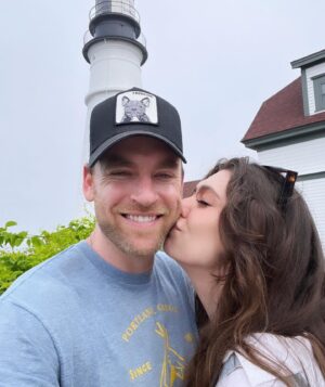 Kaley Ann Voorhees Instagram - Happy Birthday to the best boyfriend and dog dad that ever was!! 🩵🌤️
I’m so grateful to have you in my life my love, thank you for being the person you are and for being born. I couldn’t ask for a kinder, sweeter, more patient person. This next year will be the best one yet!! 🎆 @peterheilman