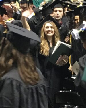 Kaley Ann Voorhees Instagram - CAN YOU BELIEVE?? My little sis @carolyn_corgi graduated from college this weekend!! ❤️ I’m so proud of you girl, I can’t wait to see what the next chapter has in store for you!! #somanypics !!