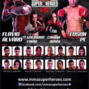 Kalindra Faria Instagram - Há exatamente 10 anos atrás !!!

Foto 1 

Montagem feita pelo evento Super Heroes ,eu e meu amigo @thelegendarycoach1 em uma encarada . 

Se tá loko, olha a furada que eles me colocaram 😂 

Foto 2 

Cartaz do evento , card com grandes atletas , uma honra  em dividir o octógono com vocês : 
@marcosbabuino 
@thenightmare_170 
@felipebuakaw 
@vanessamelomma 
@hericatiburcio 
@thomasalmeidacb 

Foto 3 

Pesagem contra atleta Carina Damn . 

Foto 4 

Um belo sorriso no rosto !!! 

Porque eu amo o que faço 😍👊🏻💪🏻 

#tbt #mma #vtt #valetopteam #vaitertreta #muaythaicristiannogueirataubaté