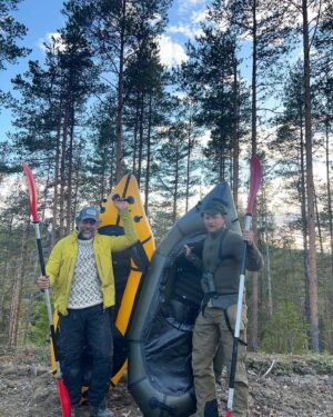 Kalle Zackari Wahlström Instagram - Bäverjakt med polarn
