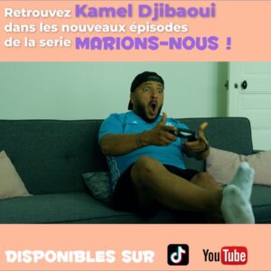 Kamel Djibaoui Instagram - Les amis allez suivre cette web série dans laquelle je fais une apparition “marions-nous” avec @islem_sehili 😉👌🏼