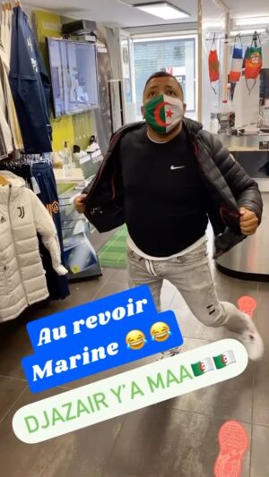 Kamel Djibaoui Instagram - Quand tu réalises que marine perd encore pour la énièmes fois le second tour et que tu vas pouvoir encore mangé halal 😂😂😂