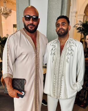 Kamel Guenfoud Instagram - Celebrating love in Como 🧡🤌🏼

Congrats @taylorwardx & @riyadmahrez26.7 🫶🏼 

#lakecomoitaly #lakecomo #comolakeitaly #kameltatouage #riyadmahrez26 #riyadmahrez #raismbolhi #islamslimani #slimani #kamelguenfoud #taylorwardx