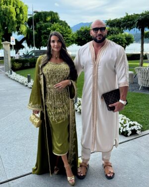 Kamel Guenfoud Instagram - Celebrating love in Como 🧡🤌🏼

Congrats @taylorwardx & @riyadmahrez26.7 🫶🏼 

#lakecomoitaly #lakecomo #comolakeitaly #kameltatouage #riyadmahrez26 #riyadmahrez #raismbolhi #islamslimani #slimani #kamelguenfoud #taylorwardx