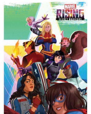 Kamil McFadden Instagram - I guess the cat's out of the bag! Blessed to be a part of this project. Coming 2018 #MarvelRising #LookMomImASuperhero