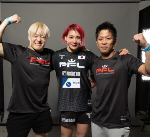 Kana Watanabe Instagram - .
PFL regular season開幕戦
初戦判定で勝ちました。
一本勝ちを狙っていたので課題が残ります！
シーズンは続くので一本取り切れる選手になるよう頑張ります🔥
朝から配信を見て応援してくださってありがとうございました🇯🇵
上田さん隼人さん陣営で本当に心強くて迷いなくいけました！
テキサスまでサポートありがとうございました🇺🇸

PFL regular season opener
I won the first fight by decision.
I was aiming for the finish, so I still have a lot of work to do!
This fight has only just begun.
I will come back stronger.
Thank you to the coaches in Japan and for supporting us all the way to Texas 🇺🇸 I love my team.

#PFL
#PFLregularseason
@pflmma 
#bellator
#mma
#mmafighter 
#総合格闘技