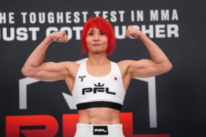Kana Watanabe Instagram - .
計量パス
今回のコスチュームは白です。

Weigh-in pass.
I'm in white this time.

#PFL
#bellator
@pflmma
@bellatormma 
#mma
#weighin 
@fighters_flow