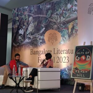 Kanan Gill Instagram - Pre orders for my novel open now! Link in bio.

Pleasure to be at Bangalore Lit Fest in conversation with the wonderful @tashanmehta about my debut novel Acts of God!