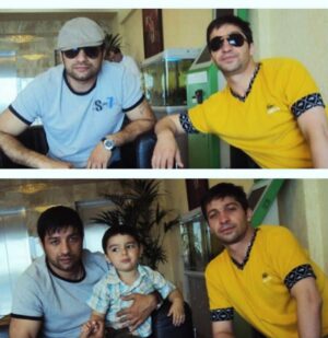 Kanan Mahmudov Instagram - Rahat yat Derya, men orda idim🥺🤲❤️ yolun aciq olsun Deryamizin yadigari @cahangir_derya son zengin heyatinin en ugurlu meqamlarinin baslamasinin ilk zengi olsun🤲❤️