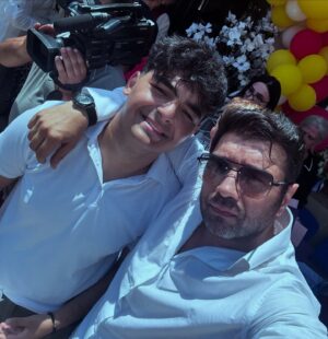 Kanan Mahmudov Instagram - Rahat yat Derya, men orda idim🥺🤲❤️ yolun aciq olsun Deryamizin yadigari @cahangir_derya son zengin heyatinin en ugurlu meqamlarinin baslamasinin ilk zengi olsun🤲❤️