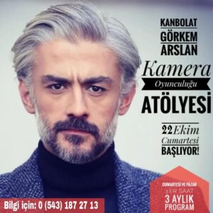 Kanbolat Görkem Arslan Instagram - Kamera Oyunculuğu Atölyesi 
22 Ekim Cumartesi Başlıyor 
Detaylar ve Başvuru İçin 
☎️ 0543 187 27 13
#kameraönüoyunculuk #kameraoyunculuğu #kameraoyunculuğueğitimi #kameraoyunculuğuatölyesi