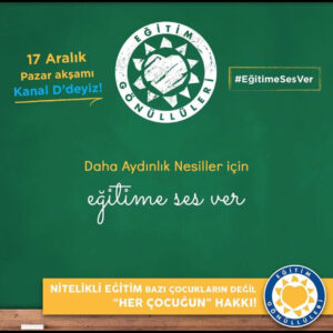 Kanbolat Görkem Arslan Instagram - Eğitimle güçlenen, gelecekten korkmayan nesiller için #EğitmeSesVer
17 Aralık Pazar akşamı 
Kanal D'deyiz.. Desteklerinizi bekliyoruz.. #tegv #eğitimesesver