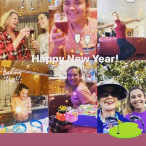 Kandra King Instagram - Healthy and #Happy #2021. It has been PERFECT so far. Spending time with Precious Neva! #Goodbye2020
#Happy2021 #Golf #Champaign (Fake & Real) #Dance #Golf #cookiebaking  #Love #Gratitude