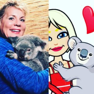 Kandra King Instagram - Bitmoji is following me around the country and making Bitmojis of my activity! 🤣👯‍♀️ LOL day 1 @ParadiseGet
#Koala #KoalaBear #Australia #AustralianAnimals
#Bitmoji #Emoji #Instagram #GoodTimes #blessed