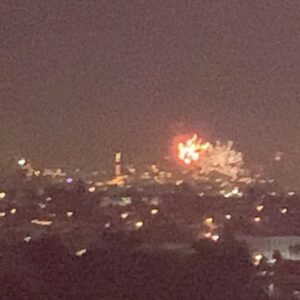Kandra King Instagram - Tonight thousands of #Fireworks seen from our balcony as we gathered to #Celebrate #Freedom #GodBlesstheUSA! 
We hold these truths to be self-evident, that all men are created equal, that they are endowed by their Creator with certain unalienable Rights, that among these are Life, Liberty and the pursuit of Happiness. You can cancel #Fireworks, but you can’t cancel #Freedom! 
#IndependenceDay #Celebrating
#4thofJuly #America