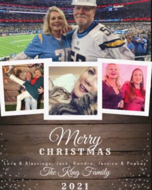 Kandra King Instagram - #MerryChristmas my friends. 
May God fill your hearts with Joy, Peace and Love that comes through belief in Him! “Today in the town of David a Savior has been born to you; he is the Messiah, the Lord.”
‭‭Luke‬ ‭2:11‬ ‭ Wishing you all a Joyous Holiday Season!
