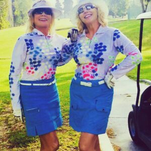 Kandra King Instagram - When your co-star is also your golfing pal for the Partners Better Ball Tournament and you WIN! #HappyDance #CanThey GetAwayWithIt the TV show #GolfingGals
#GolfLife Thanks Sam @SamGouldenGolf
@Women’sGolf Girls_That_Golf #InstaGolf #FridayMotivation #ForTheLoveOfTheGame #Blessed #Grateful 👯‍♀️⛳️🏆🤸‍♂️😇🙏