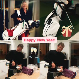 Kandra King Instagram - I have the BEST coach & friend in @SamGouldengolf
I #Love my #gift. Most awesome #Golf bag in the Universe from #MNML Golf @Mnmlgolf This bag #rocks! Lightweight, Built-In Bluetooth, Built-In Cooler, Phone Filming Pocket, No zippers #Styling 
#Grateful #HappyNewYear #golf