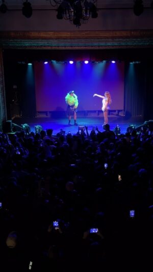 Kandy Muse Instagram - Xunami & Kandy Muse debut "It's Giving C*nt" @ SOLD OUT LOVE BALL in Brooklyn! 💋🪩 available on all streaming platforms on 2/29- available for per-order NOW! (link in bio)