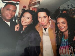 Kandyse McClure Instagram - Can’t believe I found this… it’s been 23 years. 

 #Aaliyah 🕊️
You were so kind to me. A brief and profound moment. We were so young…. Only the good. 
@alonso.oyarzun 
@anthonyanderson 
#RomeoMustDie 
#OneinaMillion