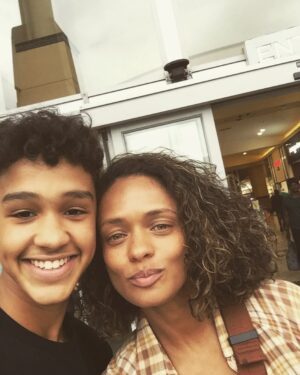 Kandyse McClure Instagram - Happy birthday my sweet Riley @princey_824 🤩 You really are the kindest most thoughtful guy. I’m so proud to be your Aunty. I hope you have the best day today!!! Lots of love, AK. 💕👑💫 

PS: Aries are the best and don’t let them forget it ♈️🐏