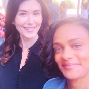 Kandyse McClure Instagram - Feeling a bit nostalgic this morning . Fond memories of my time on @familylaw_tv with my girl @jewelstaite 💞The last slide is for the ones who know 👉🏽😉 ( Also, if you don’t follow Jewel she’s HILARIOUS, so do yourself a favor.