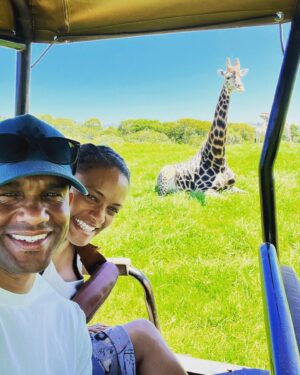 Kandyse McClure Instagram - “PheZulu” means “On Top”
w/ @claureinne 💕
🏔🦒🦓🦌