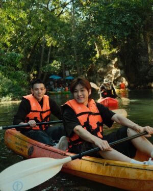 Kantapon Jindataweephol Instagram - Happy Birthday น้าาา My best partner อยู่เรือลำเดียวกันแล้ว เดี๋ยวช่วยพายอีกแรงงง อิอิ รักนะจุ๊บๆ 😘💖🎉