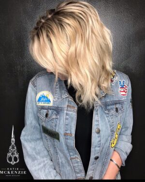 Kara Eberle Instagram - Amazing hair color & style by the gorgeous and seriously talented Katie McKenzie! #WFW  @austintexashair Big fan of your work ❤️ #austintexashair #blonde