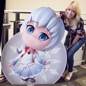 Kara Eberle Instagram - Found Chibi Weiss at #rtx2017! 😁