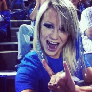 Kara Eberle Instagram - Representing the Plano West Wolves at brother's last football game! Wohoo West beat East 47-28!