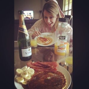 Kara Eberle Instagram - New Year's breakfast of champions 💪🏼#2016