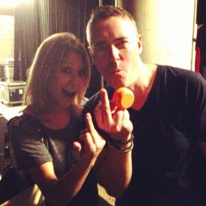 Kara Eberle Instagram - Love finding pictures you forgot about... BNL's Ed Robertson has some serious yoyo skills