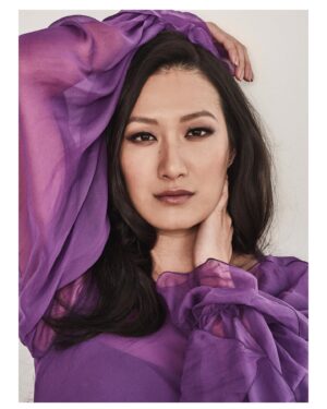 Kara Wang Instagram - Baby’s first cover!!! Could not be more honored to be the March cover for @gr8tmagazine ♥️ special thanks to Anthony at @kmgstudio for giving me the space to talk about my work, notably @thecalmbeyond which will be dropping VOD in North America on March 29th. 

Link in bio. 

Photographer: @higgsy_photography 
MUA: @annyk.makeup 
Hair: @ayanojhair 
Styling: @mrfabioimmediato 
Publicist: @charlene / @slatepr 
Words: @hwinnieful 
EIC: Anthony Vu Cao