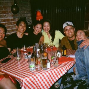 Kara Wang Instagram - nights out with the fam with a 🍸 in hand are the best nights ✨