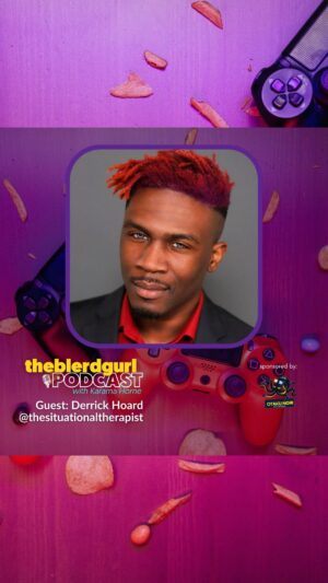 Karama Horne Instagram - Gaming is not just about the game itself, but the communities we form around them. On the latest podcast episode, @the_situational_therapist highlights the importance of understanding the nature of gaming and the persistent worlds created within them. Let's challenge the stigma around online friendships and appreciate the genuine connections made within these virtual communities. #theblerdgurl#podcast is available where you get your podcasts.

This episode is brought to you by @oktakunoir
 use THEBLERDGURL at checkout to get a discount on their latest mystery box!

#gaming #derekhoard #thesituationaltherapist #karamahorne #interview #gamingandtherapy #gamingandmentalhealth #podcast #blackwomanpodcast #blerd #nerd