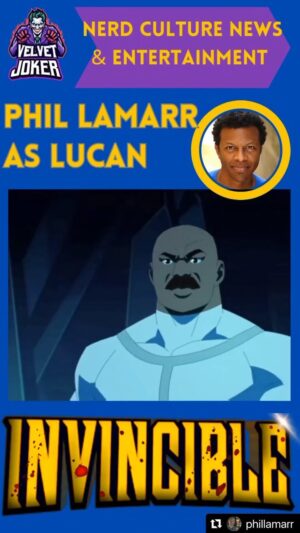 Karama Horne Instagram - Who’s watching @invincible.hq ? S2 is wild! But I was excited to hear the voice of  legendary @phillamarr in this recent episode.  #primevideo #invinsible #voiceacting

#Repost @phillamarr
・・・
So psyched to finally get to be part of INVINCIBLE! One, ‘cause it’s great, and two, because I’m a huge @robert_kirkman_ comic fan!