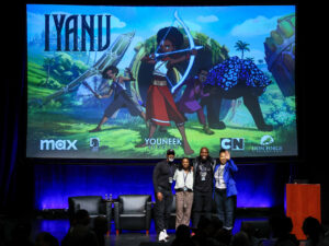 Karama Horne Instagram - This was such an incredible event. We're just a small representation of the hundreds of people working on this show. Thank you to everyone who came out. We can't wait for you to see the whole series! #Iyanu #Animation #BlackAnimation #LionForgeEnt #YouneekStudios #kidsshow #africanfantasy