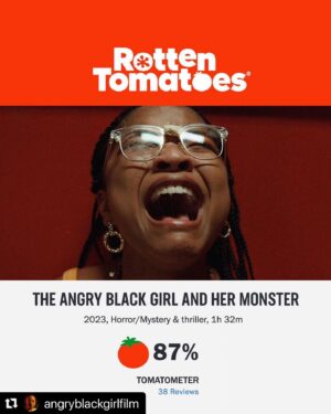 Karama Horne Instagram - Stop what you’re doing and GO SEE THIS MOVIE. The Angry Black Girl and Her Monster is a stunning remix of Mary Shelley’s Frankenstein. IT’S OUT NOW! Go support! 
.
.
.
Theblerdgurl #horrorfilm #horrormovie #bomanijstory #shudder #indiefilm