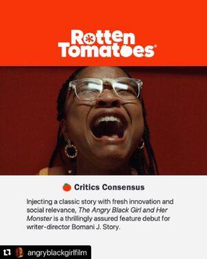 Karama Horne Instagram - Stop what you’re doing and GO SEE THIS MOVIE. The Angry Black Girl and Her Monster is a stunning remix of Mary Shelley’s Frankenstein. IT’S OUT NOW! Go support! 
.
.
.
Theblerdgurl #horrorfilm #horrormovie #bomanijstory #shudder #indiefilm