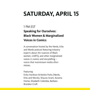 Karama Horne Instagram - Hey fam! The #BlackComicBookFest returns in person for it's 11th year at #SchomCom next week April 14-15 at the @SchomburgCenter in Harlem. The festival features panel discussions, workshops, cosplay showcases, and highlights the work of creators from across the US, with a focus on getting their works directly to readers.

I'm on two panels on both days (swipe through to see schedule) PLUS I'll be signing copies of my book Marvel's Black Panther Protector's of Wakanda: A History and Training Manual of the Dora Milaje!" So come out and enjoy this FREE event and support some amazing Black creators! CLICK MY LINK IN BIO FOR MORE INFO!

More about the Schomburg: 
The Schomburg Center for Research in Black Culture, located in Harlem, is a research unit of the New York Public Library system that was named after Arturo Alfonso Schomburg, a Puerto Rican Black historian, writer, and activist. The center's mission is to collect, preserve, and provide access to materials related to African American, African Diaspora, and Afro-Latinx experiences, with a particular emphasis on literature, art, and history. Founded in 1925, the Schomburg Center has become one of the leading institutions for the study of Black history and culture in the United States. 

🎨 for @schomburgcenter by @tjsterlingart 

#BlackComicbookFestical #Schomcom #Harlem #theblerdgurl #karamahorne #protectorsofwakanda #doramilaje #doramilajebook #schomburgcenter