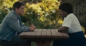 Karama Horne Instagram - @airmovie is not a Michael Jordan story, it's an anthemic drama about the rise of NIKE and the business end of basketball. Matt Damon gives an impressive performance as Sonny Vaccaro, the sports exec who originally signed Jordan, but it's @ViolaDavis ' quiet yet powerful portrayal as Deloris Jordan that keeps the film from veering into "white savior trope" territory. "Air" is now playing everywhere.
.
.
.
#Air #nowplaying #review #theblerdgurl #karamahorne #mattdamon #violadavis #benaffleck #michaeljordan #nike #airjordan