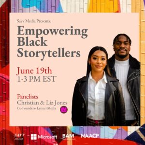 Karama Horne Instagram - MONDAY 6/19 from 1-3 PM EST! Join me for a special #Juneteenth panel discussion on Empowering Black Storytellers in media. I'm honored to host this amazing panel at @Microsoft Garage hosted by @savvmedia. The event will also be streamed vritually through #MicrosoftTeams. Be part of this celebration, and let's create change in the media landscape together! LINK IN BIO FOR TICKETS! #JuneteenthCelebration #SavvMedia #Microsoft #BAMMicrosoft #NAACP #media #storytelling #culture

Microsoft Teams Link (Virtual)
https://lnkd.in/exUiqM6E

Host & Panelists
@theblerdgurl - Culture Journalist, Producer and Podcaster - Host
@chrislikestodostuff - Founder, Savv Media Urbanime
@true_fiktion Founder, TrueFiktion
@lymarimedia Co-Founders, Lymari Media
@rainbowmekids Founder, RainbowMe Incorporated
@octaviusmoore TechNYC , @NAACP
@__kaylac - Entertainment News Producer
@okematmoore Actor, EMMY nominated Producer
@epatric TV Writer/Show Runner, @BET