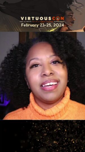 Karama Horne Instagram - @TheVirtuousCon returns Feb 23-25 online! We are the only Black woman founded online #comiccon and we're hear to promote creators of color! Joins us for panel discussions, a virtual vendor floor where you can support your favorite artists and creatives PLUS and opening night party with prizes, games and a live DJ! Follow #virtuouscon for more info! AND SPREAD THE WORD! 
#onlineevent #comiccon #theblerdgurl #sponsored #virtuouscon #blackhistorymonth #ad